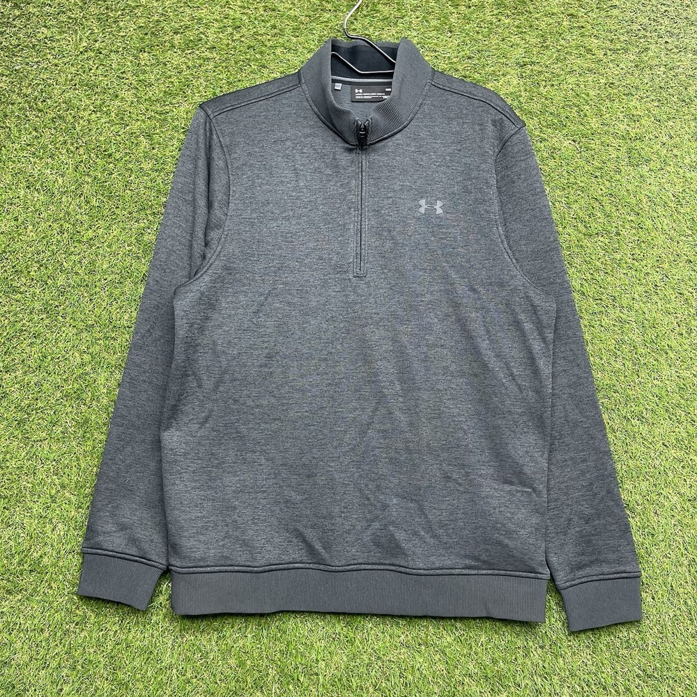 Under Armour UA Storm Coldgear Shirt Mens Medium Golf 1/4 Zip Water Resistant